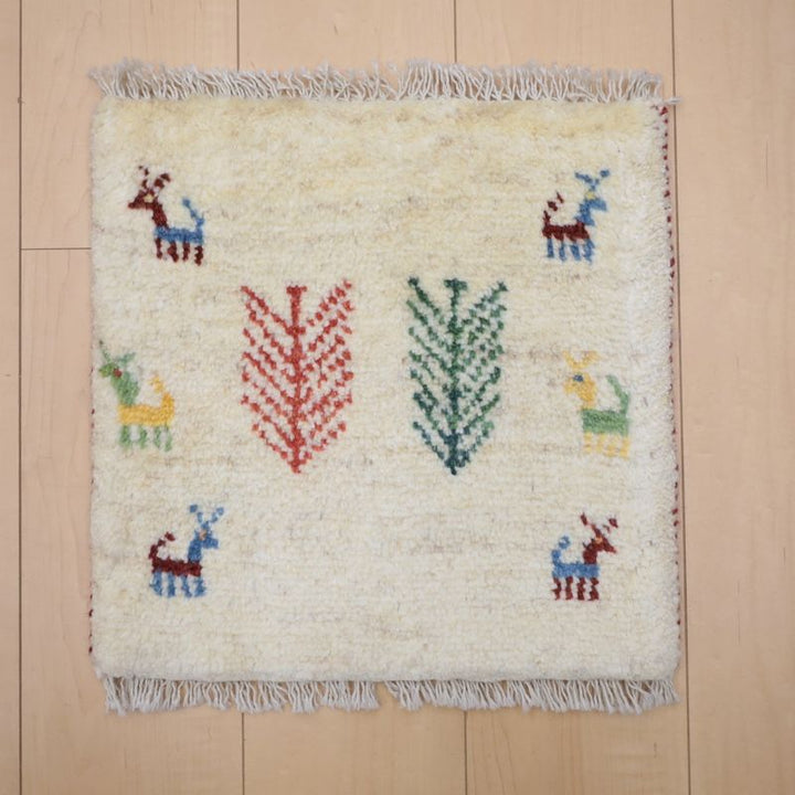 ギャッベ（ギャベ）ラティーフ　40×40cm（BP-12999）