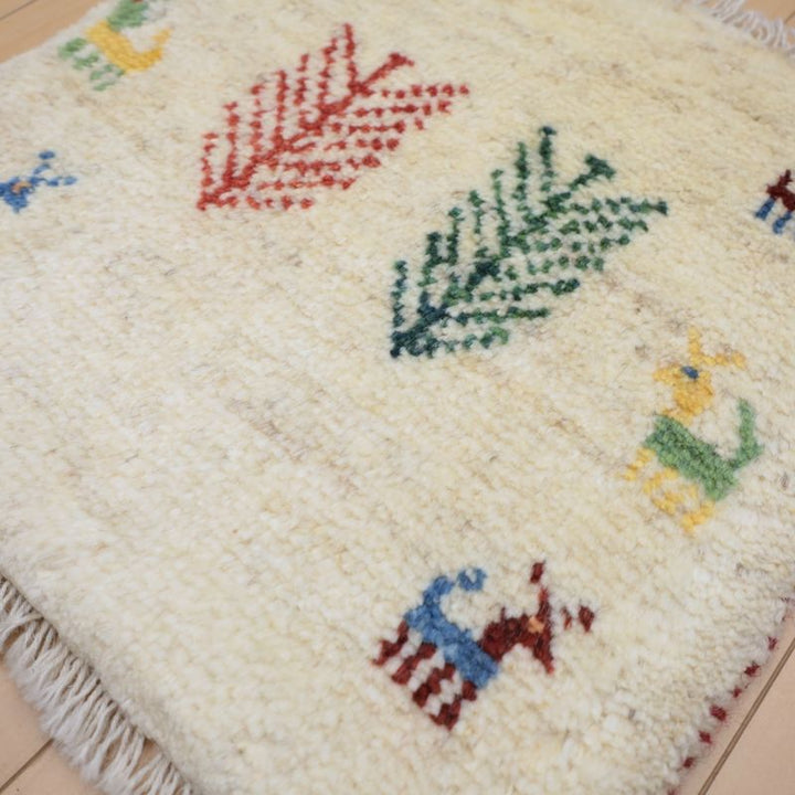 ギャッベ（ギャベ）ラティーフ　40×40cm（BP-12999）