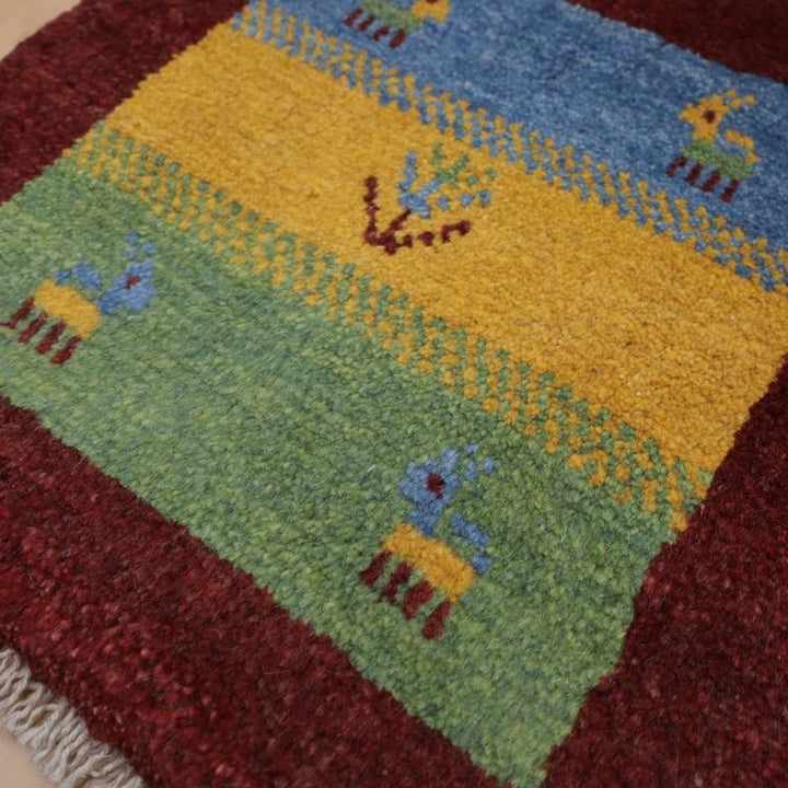 ギャッベ（ギャベ）ラティーフ　40×41cm（BP-13001）