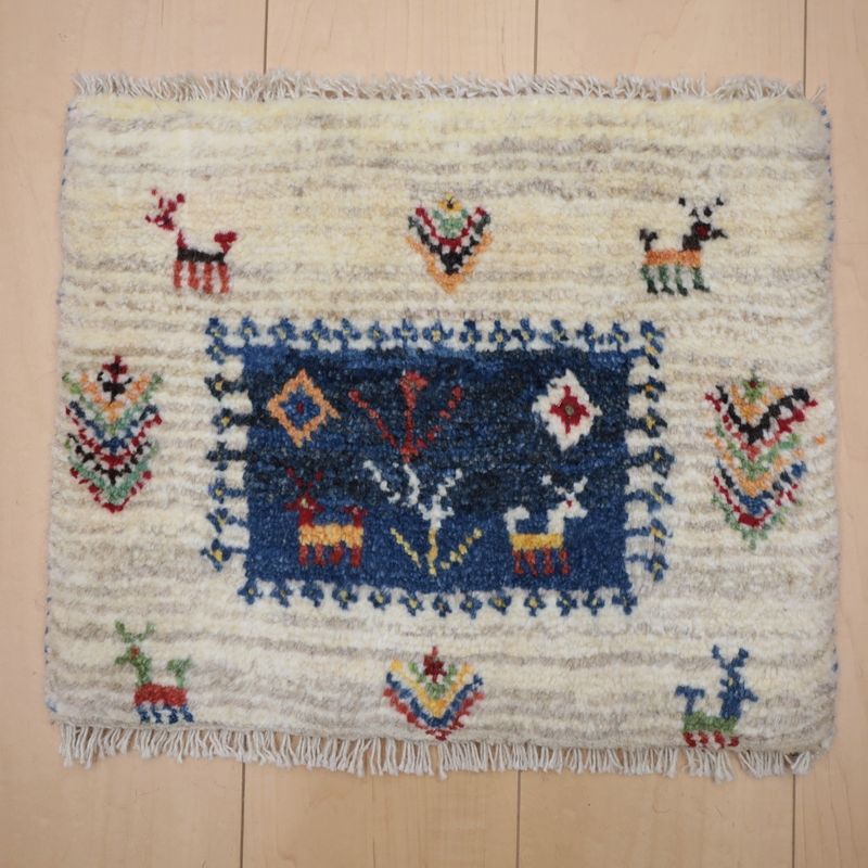 ギャッベ（ギャベ）ラティーフ　36×43cm（BP-13002）