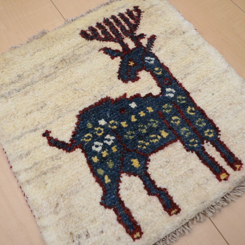 ギャッベ（ギャベ）ラティーフ　41×40cm（BP-13003）