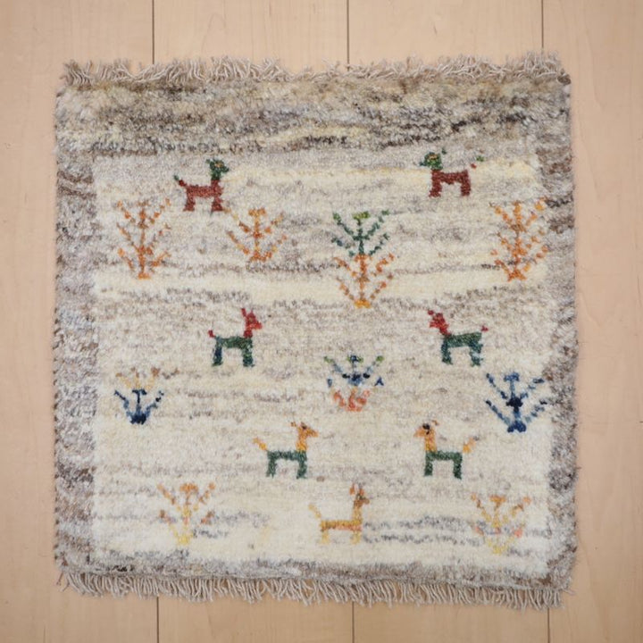 ギャッベ（ギャベ）ラティーフ　39×40cm（BP-13004）