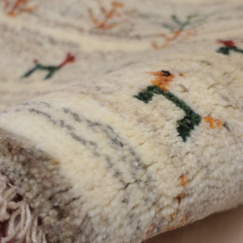 ギャッベ（ギャベ）ラティーフ　39×40cm（BP-13004）