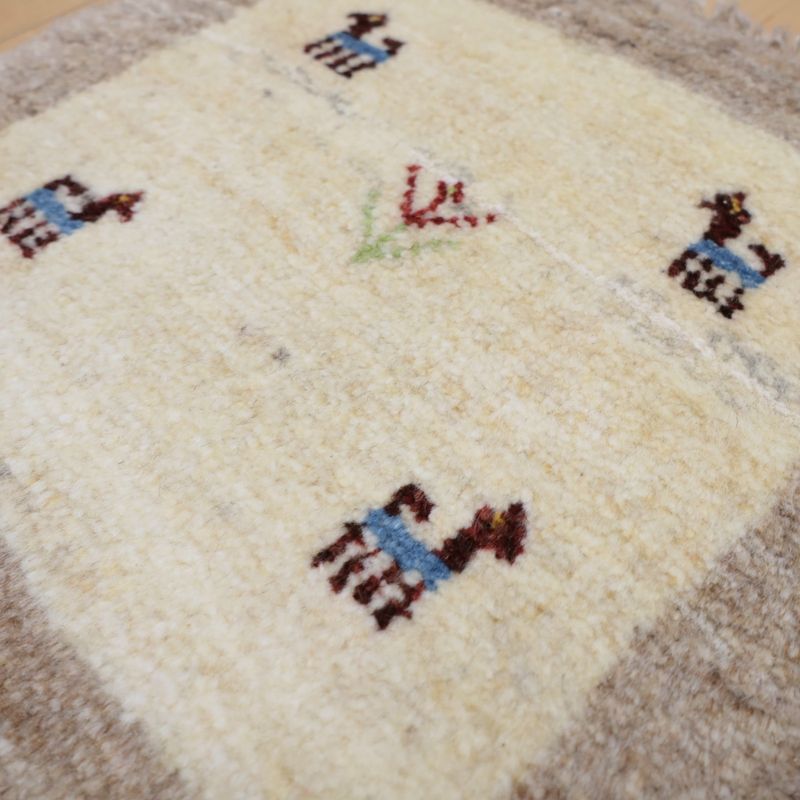 ギャッベ（ギャベ）ラティーフ　39×39cm（BP-13005）