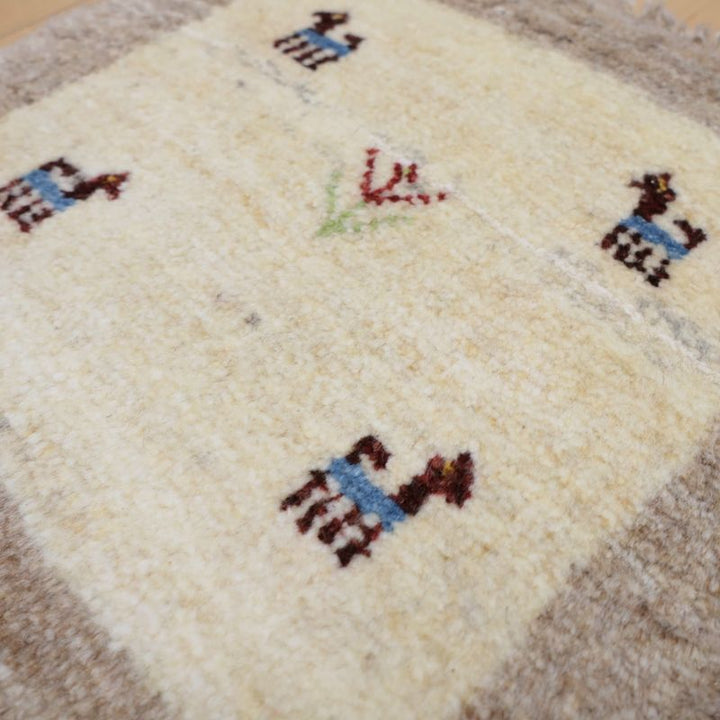 ギャッベ（ギャベ）ラティーフ　39×39cm（BP-13005）