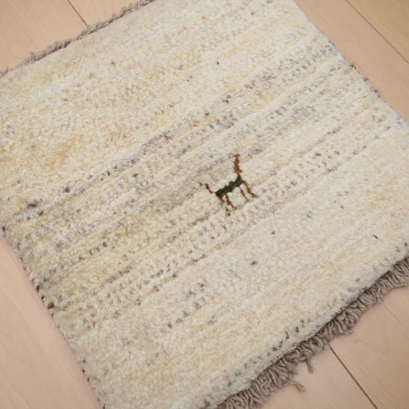 ギャッベ（ギャベ）ラティーフ　43×44cm（BP-13007）