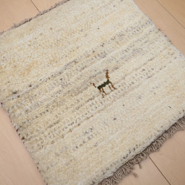 ギャッベ（ギャベ）ラティーフ　43×44cm（BP-13007）