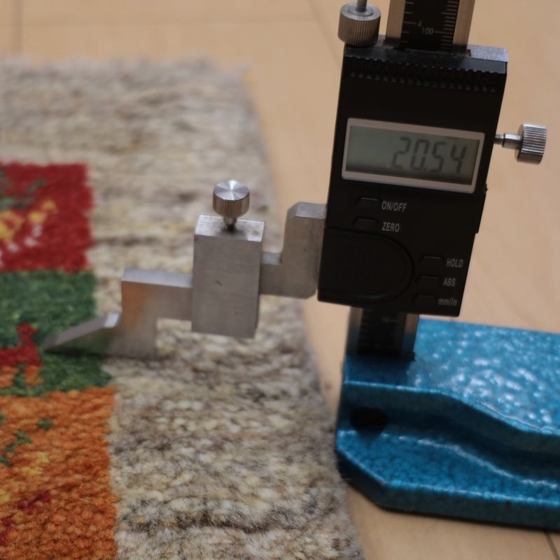 ギャッベ（ギャベ）ラティーフ　41×37cm（BP-13008）