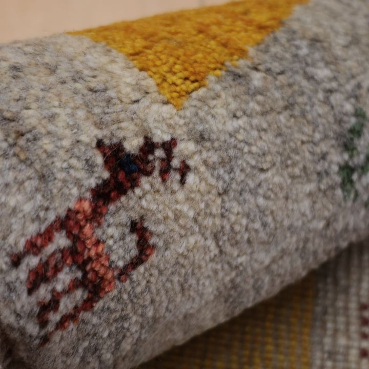 ギャッベ（ギャベ）ラティーフ　39×41cm（BP-13009）