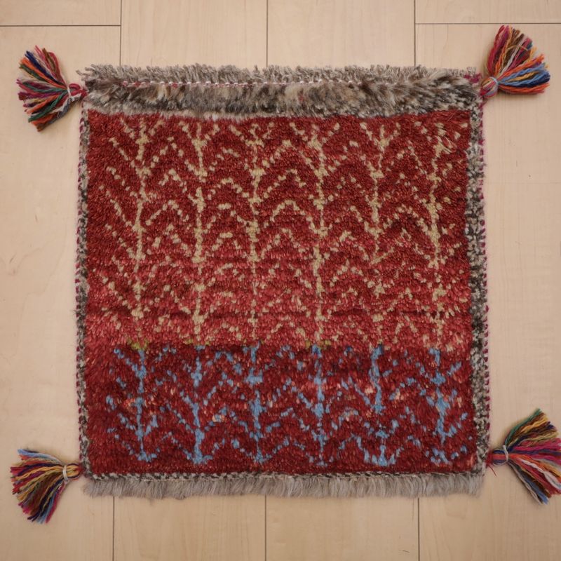 ギャッベ（ギャベ）ラティーフ　40×41cm（BP-13010）