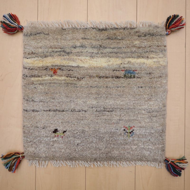 ギャッベ（ギャベ）ラティーフ　40×43cm（BP-13011）