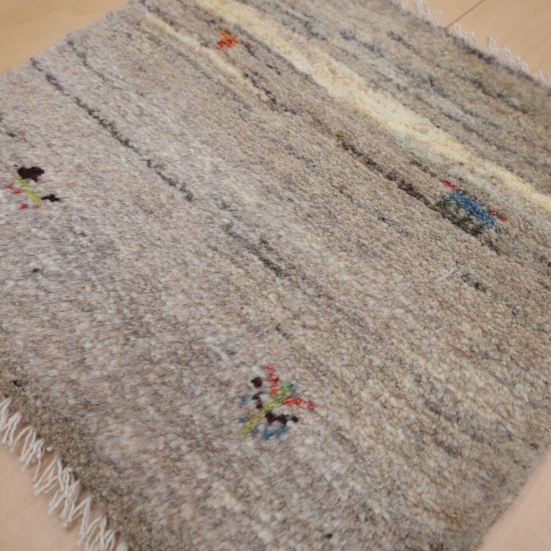 ギャッベ（ギャベ）ラティーフ　40×43cm（BP-13011）