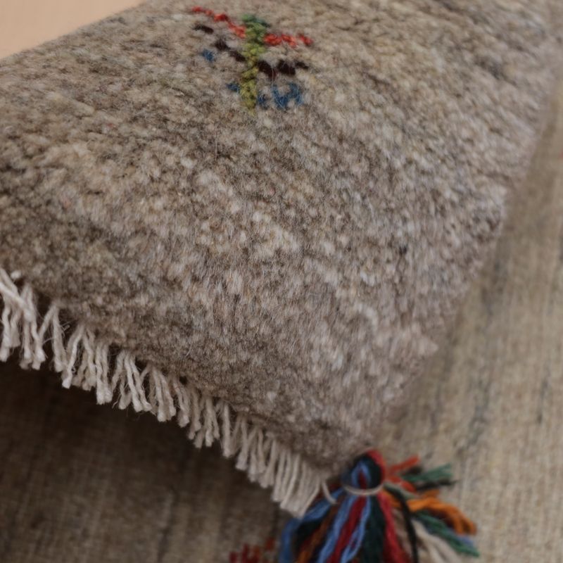 ギャッベ（ギャベ）ラティーフ　40×43cm（BP-13011）