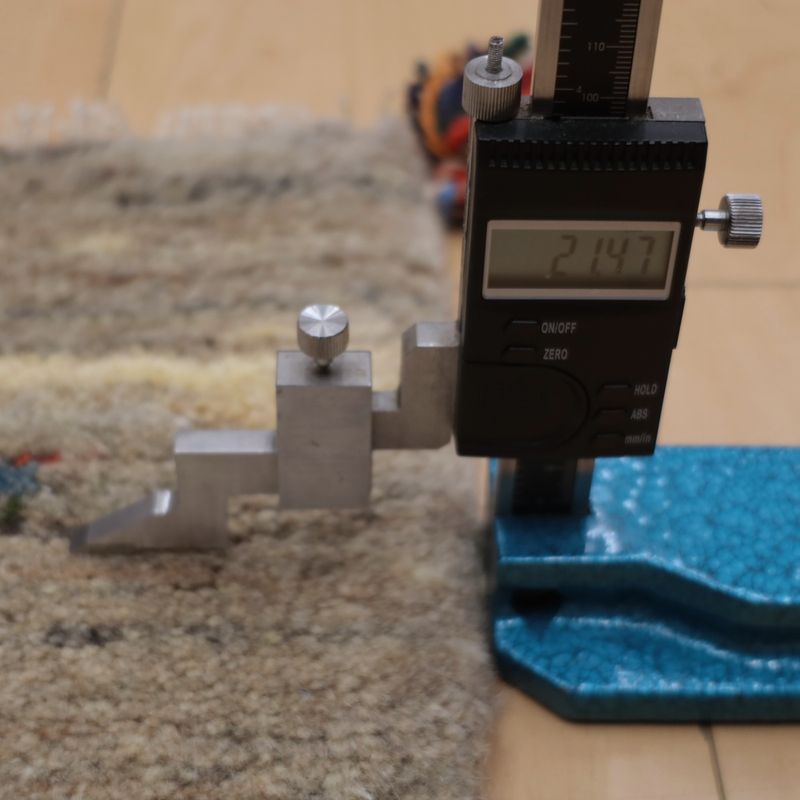 ギャッベ（ギャベ）ラティーフ　40×43cm（BP-13011）