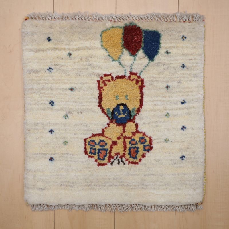 ギャッベ（ギャベ）ラティーフ　45×44cm（BP-13012）