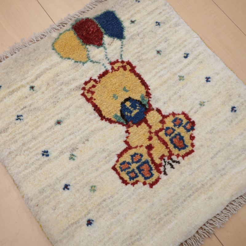 ギャッベ（ギャベ）ラティーフ　45×44cm（BP-13012）