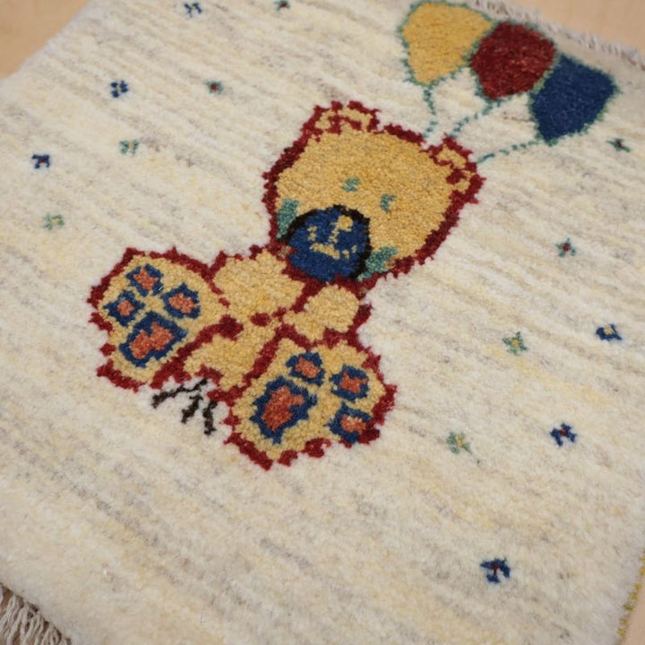 ギャッベ（ギャベ）ラティーフ　45×44cm（BP-13012）