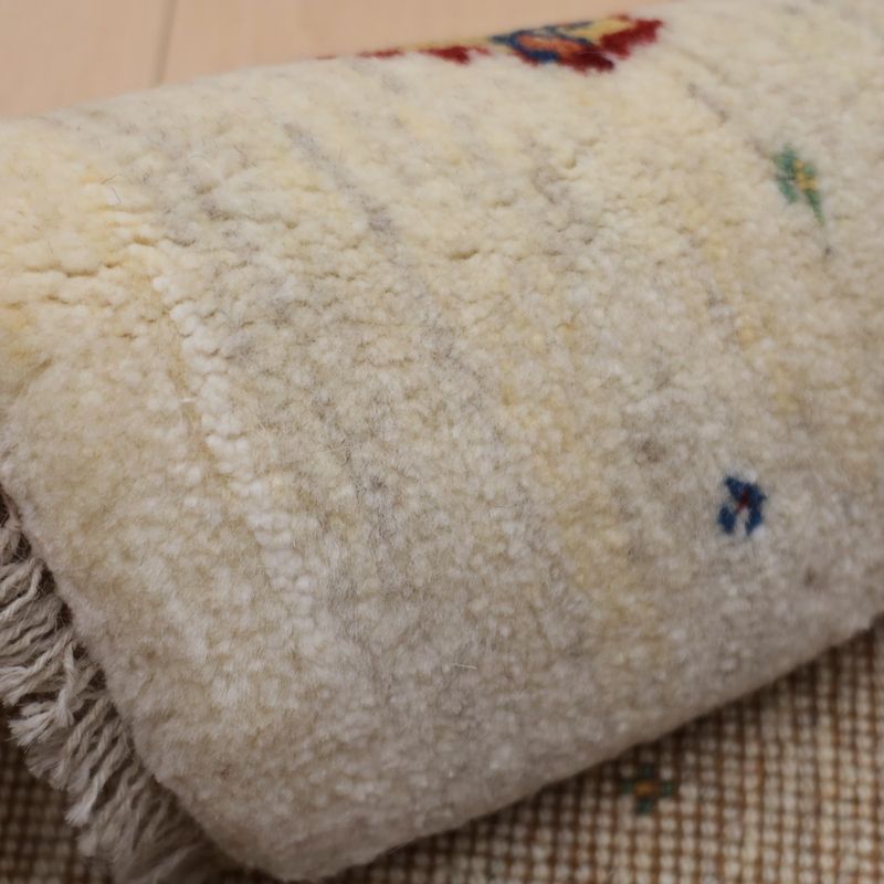 ギャッベ（ギャベ）ラティーフ　45×44cm（BP-13012）