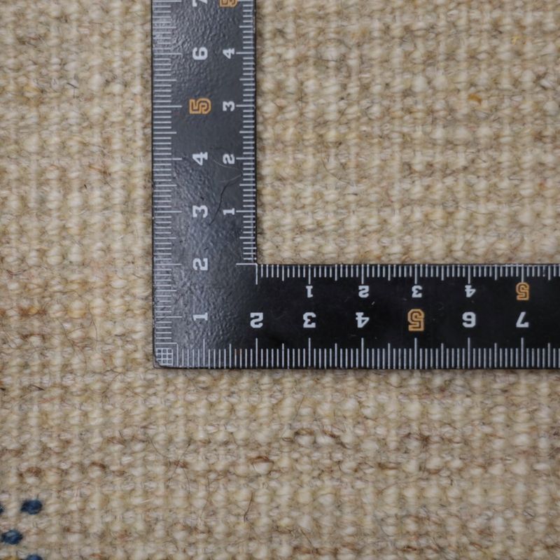 ギャッベ（ギャベ）ラティーフ　41×39cm（BP-13014）