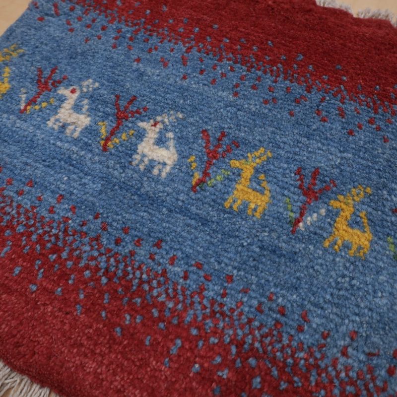 ギャッベ（ギャベ）ラティーフ　40×43cm（BP-13015）