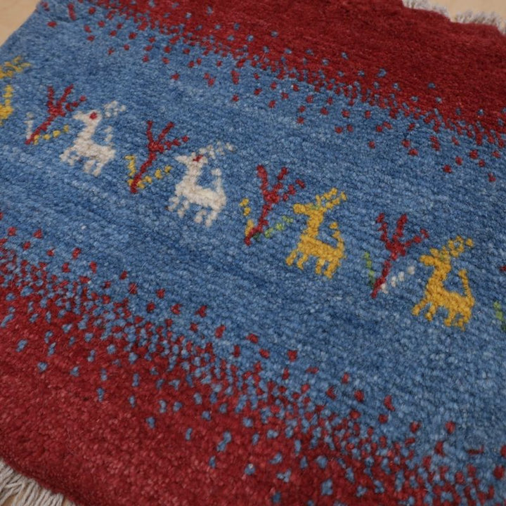 ギャッベ（ギャベ）ラティーフ　40×43cm（BP-13015）