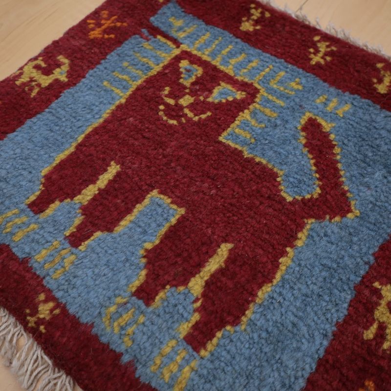 ギャッベ（ギャベ）ラティーフ　39×43cm（BP-13017）