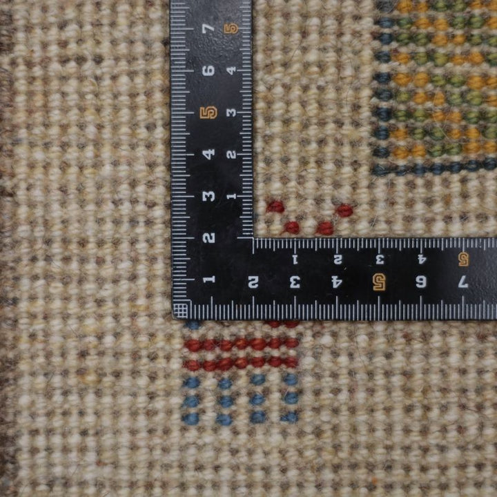 ギャッベ（ギャベ）ラティーフ　42×39cm（BP-13018）