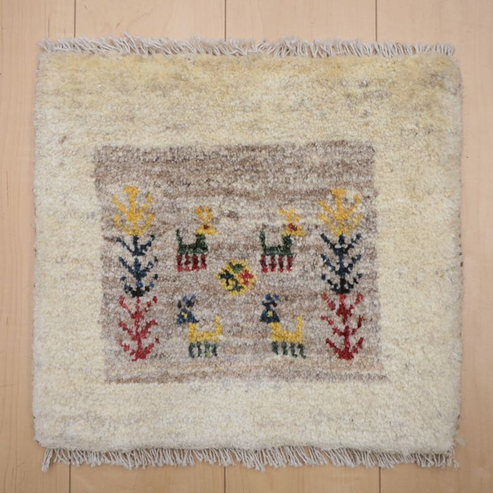 ギャッベ（ギャベ）ラティーフ　39×42cm（BP-13019）