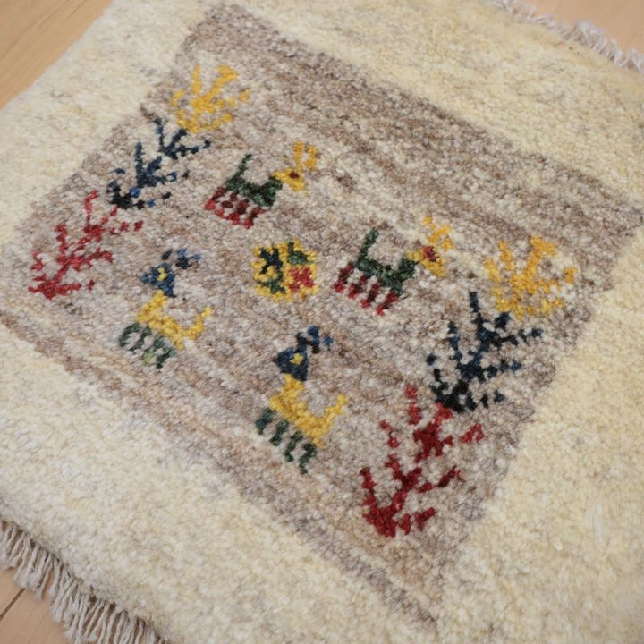 ギャッベ（ギャベ）ラティーフ　39×42cm（BP-13019）