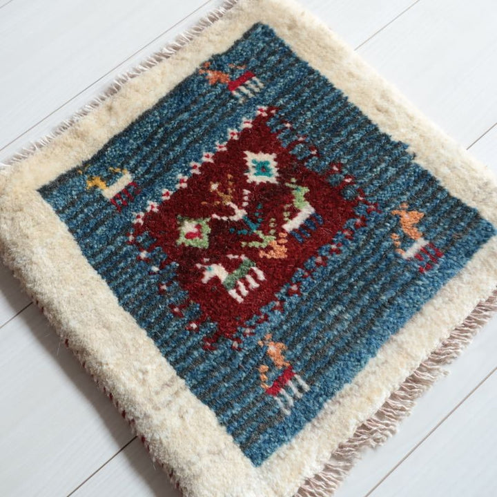 ギャッベ（ギャベ）ラティーフ　38×38cm（BP-13046）