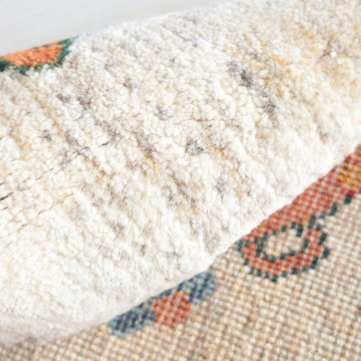 ギャッベ（ギャベ）ラティーフ　43×39cm（BP-13047）