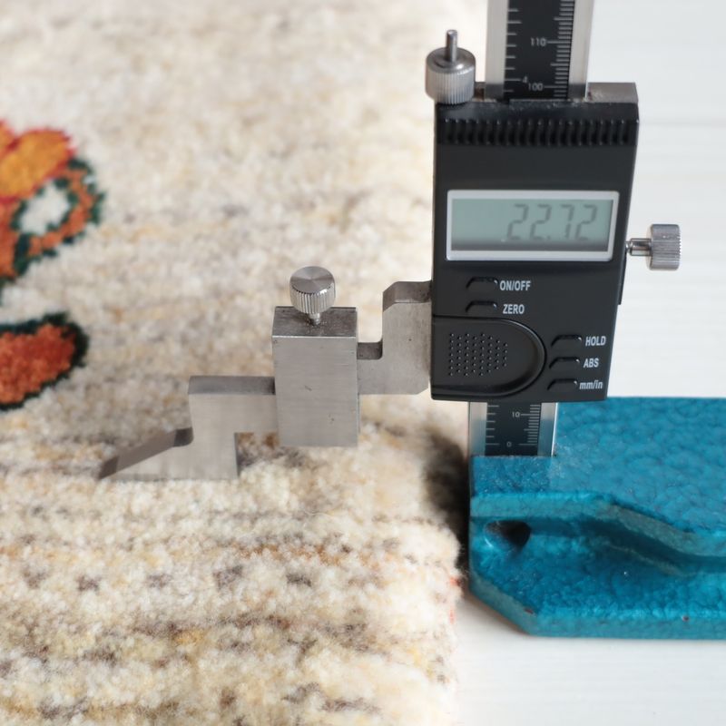 ギャッベ（ギャベ）ラティーフ　43×39cm（BP-13047）