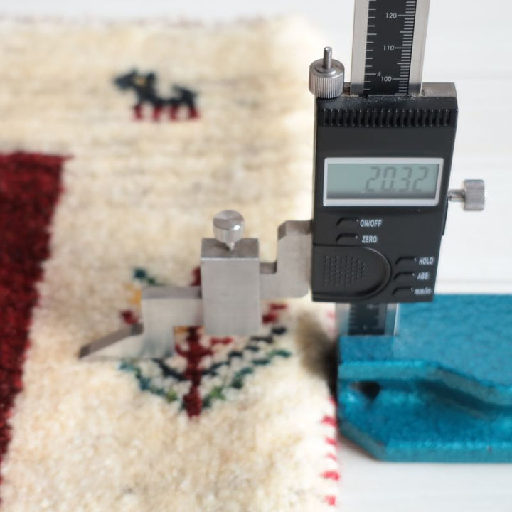 ギャッベ（ギャベ）ラティーフ　40×41cm（BP-13050）