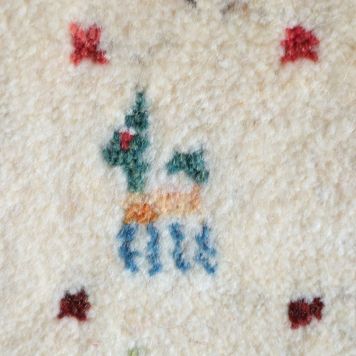 ギャッベ（ギャベ）ラティーフ　41×41cm（BP-13051）