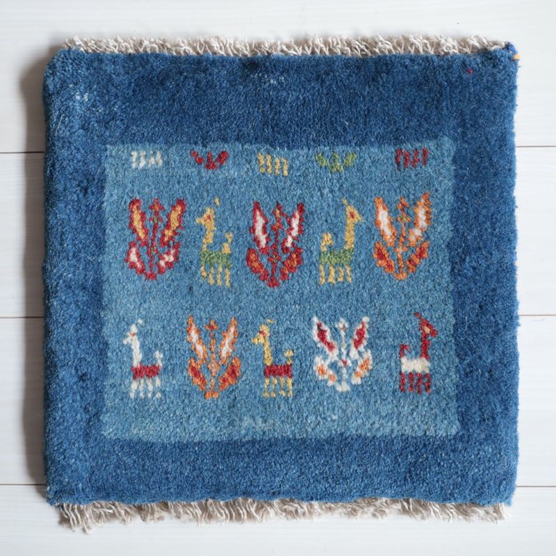 ギャッベ（ギャベ）ラティーフ　40×42cm（BP-13052）