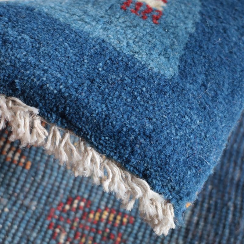 ギャッベ（ギャベ）ラティーフ　40×42cm（BP-13052）