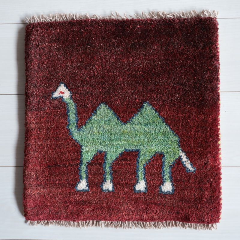 ギャッベ（ギャベ）ラティーフ　41×40cm（BP-13055）