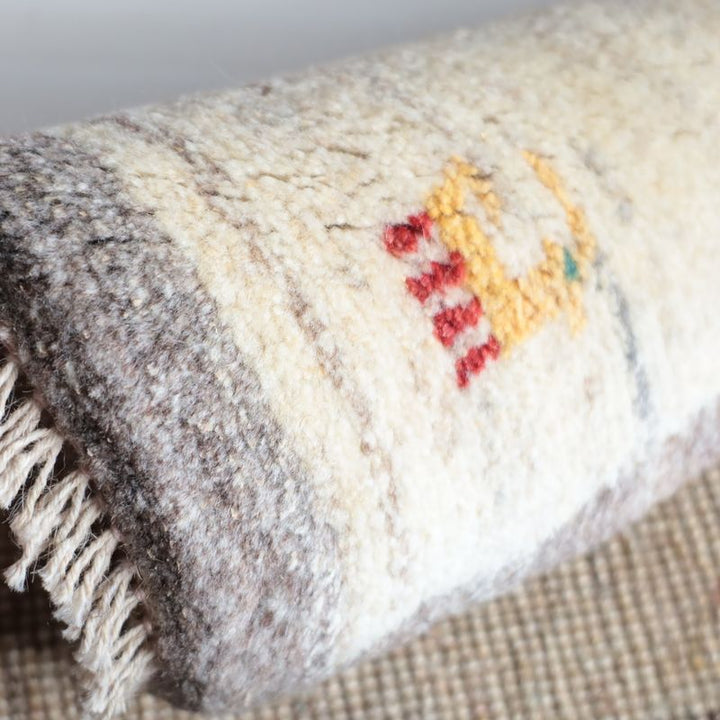 ギャッベ（ギャベ）ラティーフ　40×40cm（BP-13056）