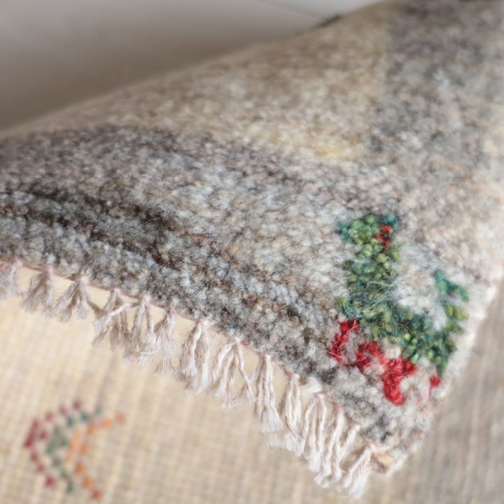 ギャッベ（ギャベ）ラティーフ　40×41cm（BP-13057）