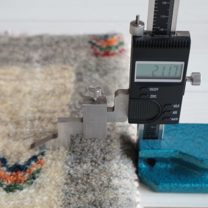 ギャッベ（ギャベ）ラティーフ　40×41cm（BP-13057）