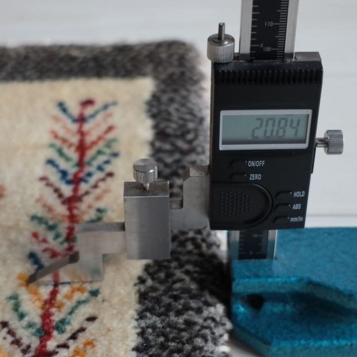 ギャッベ（ギャベ）ラティーフ　42×39cm（BP-13058）