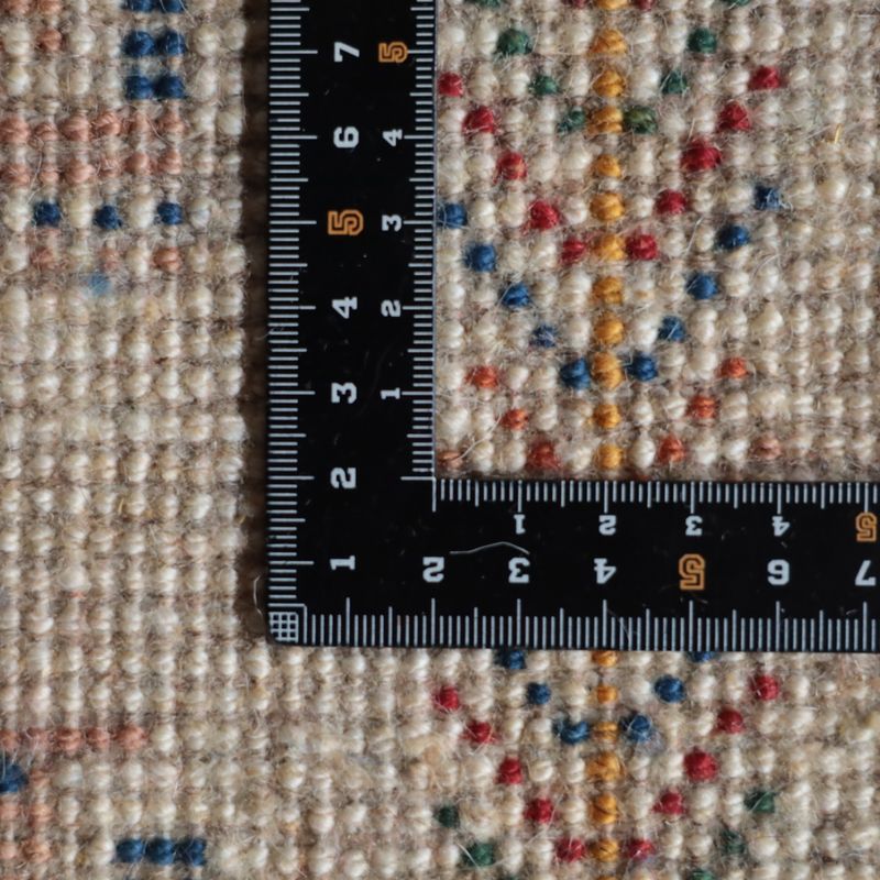 ギャッベ（ギャベ）ラティーフ　42×39cm（BP-13058）