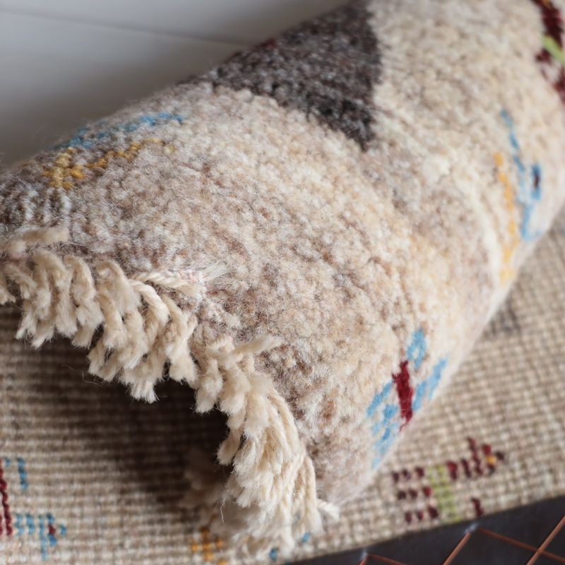 ギャッベ（ギャベ）ラティーフ　39×40cm（BP-13061）