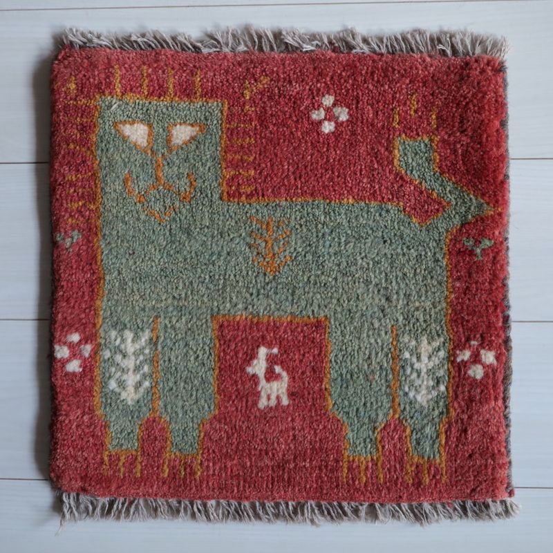 ギャッベ（ギャベ）ラティーフ　42×42cm（BP-13062）