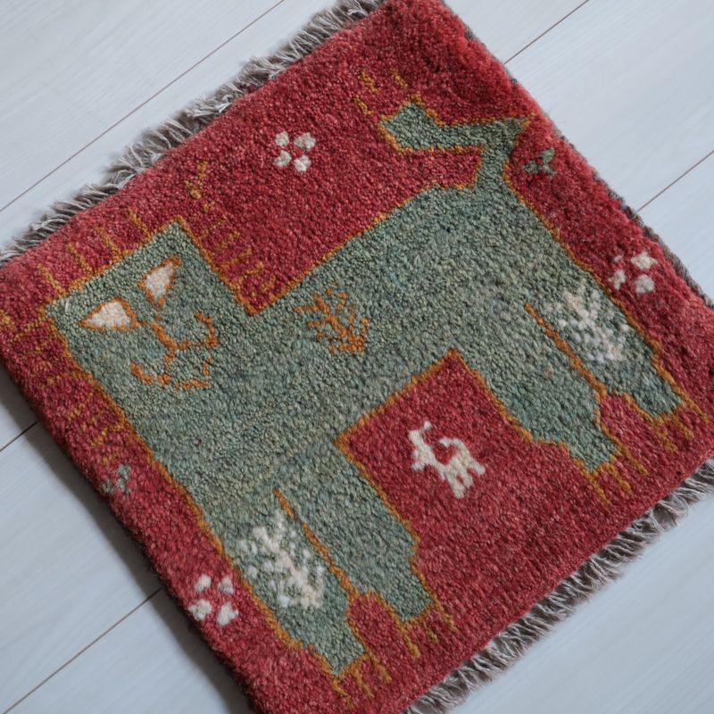 ギャッベ（ギャベ）ラティーフ　42×42cm（BP-13062）