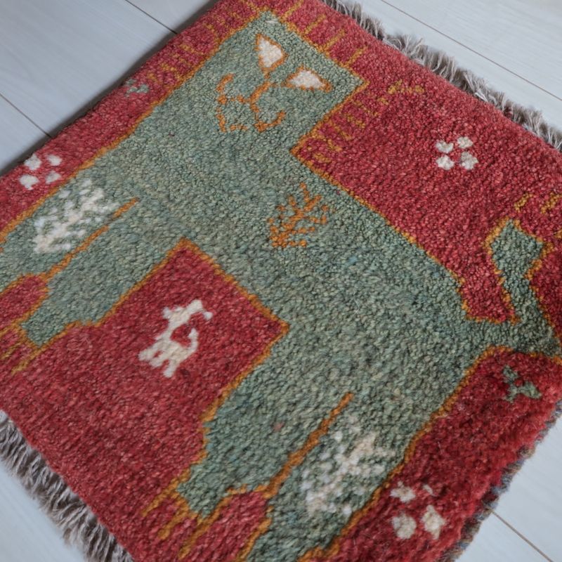 ギャッベ（ギャベ）ラティーフ　42×42cm（BP-13062）