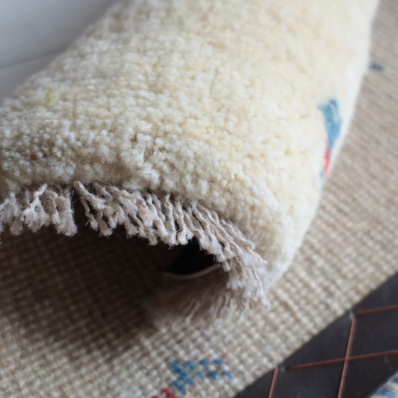 ギャッベ（ギャベ）ラティーフ　39×38cm（BP-13063）