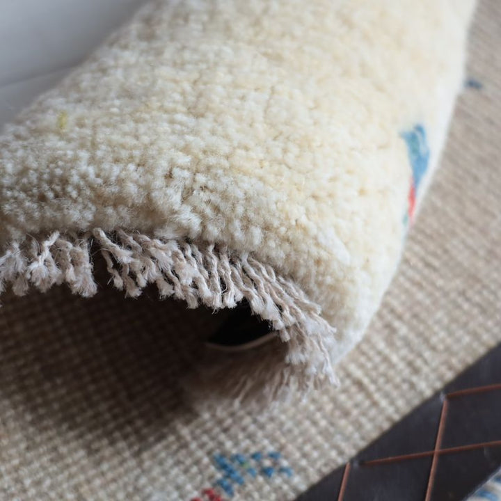 ギャッベ（ギャベ）ラティーフ　39×38cm（BP-13063）