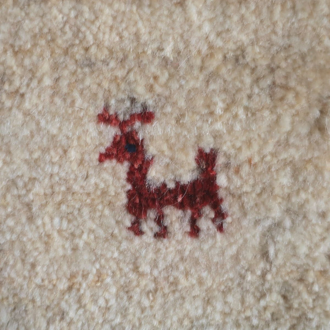 ギャッベ（ギャベ）ラティーフ　41×40cm（BP-13065）