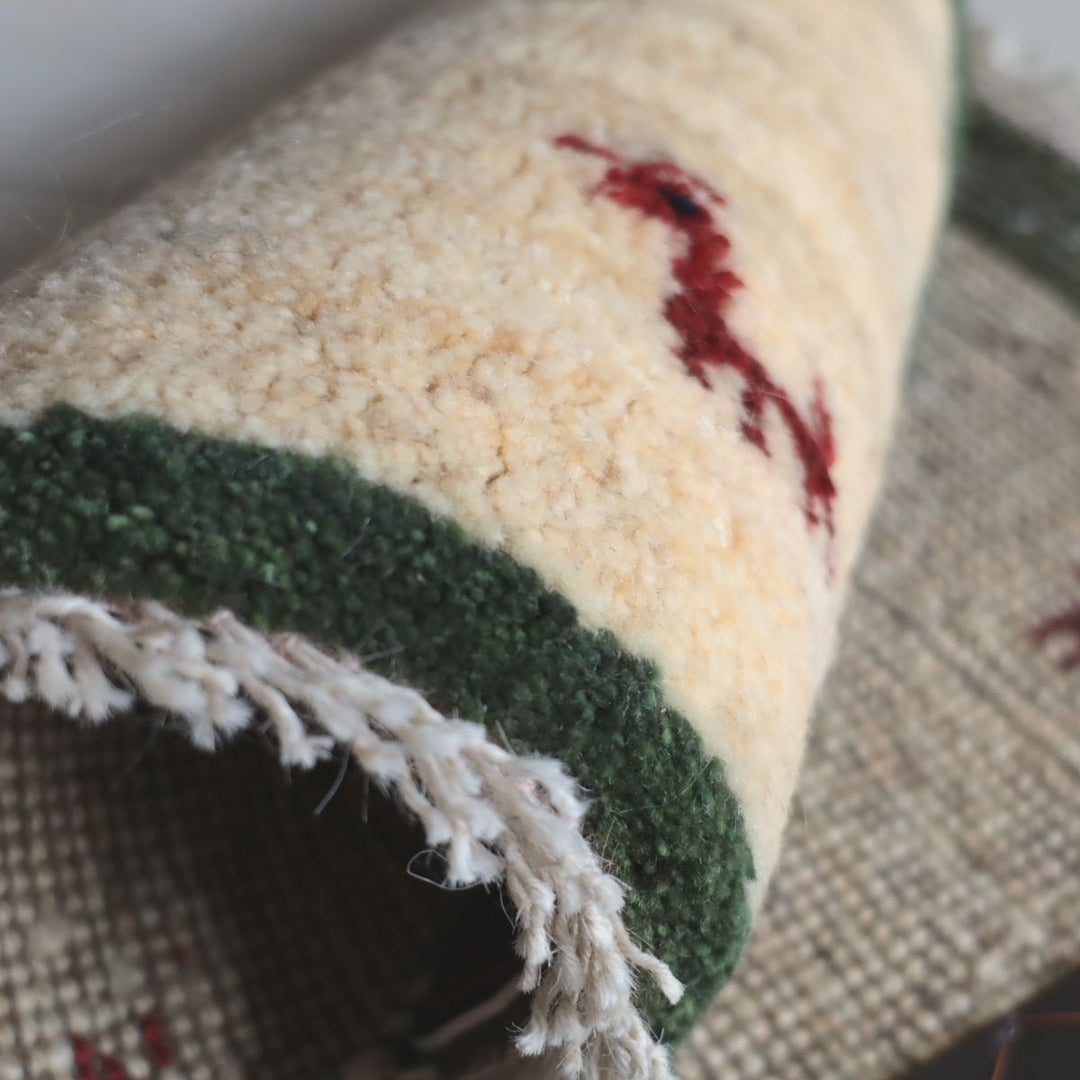 ギャッベ（ギャベ）ラティーフ　41×40cm（BP-13065）